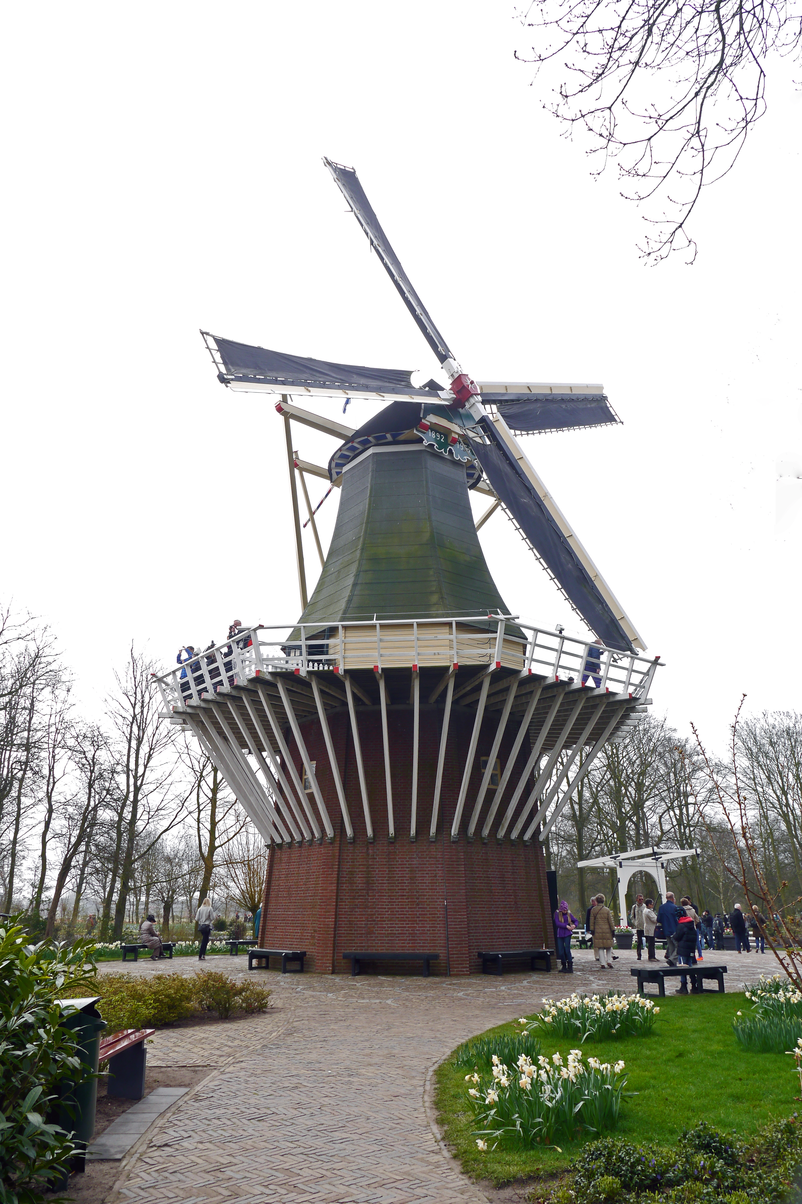 Mühle im Keukenhof