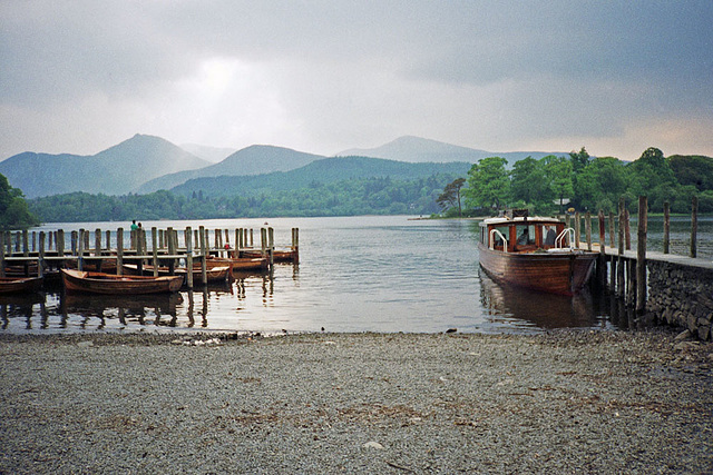 Evening at Derwent Water (Scan from May 1990)