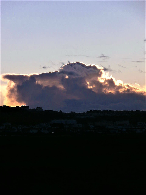 Why do large clouds always come along just at the wrong time?