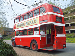 DSCF1347 Former Northampton C T 154 (ANH 154) at the Wellingborough Museum Bus Rally - 21 Apr 2018