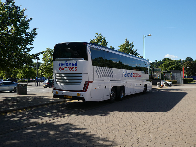 Galloway 102 (BF68 LCE) (National Express contractor) in Ipswich - 21 Jun 2019 (P1020600)