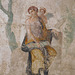 Detail of the Fresco with Punished Eros from the House of Punished Love in Pompeii at ISAW, May 2022