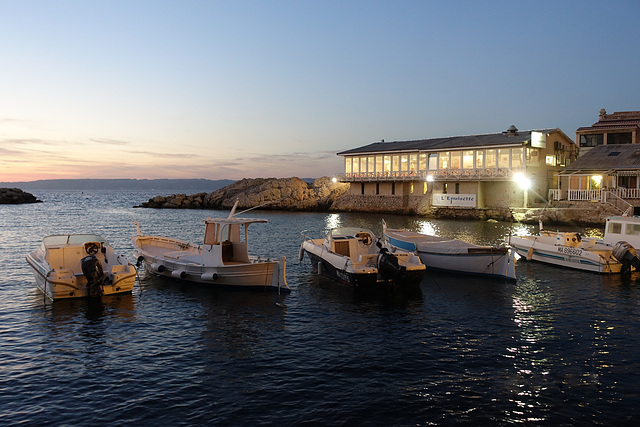 Port de pêche au vallon des Auffes Marseille