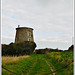 Le moulin près de la voie romaine (62) à Escalles