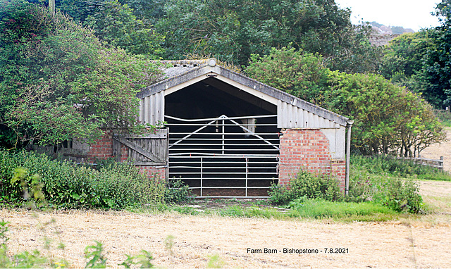 Farm Barn - Bishopstone - 7 8 2021