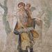 Detail of the Fresco with Punished Eros from the House of Punished Love in Pompeii at ISAW, May 2022