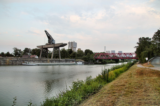 Datteln-Hamm-Kanal, Uentroper Hafen (Hamm) / 20.07.2022