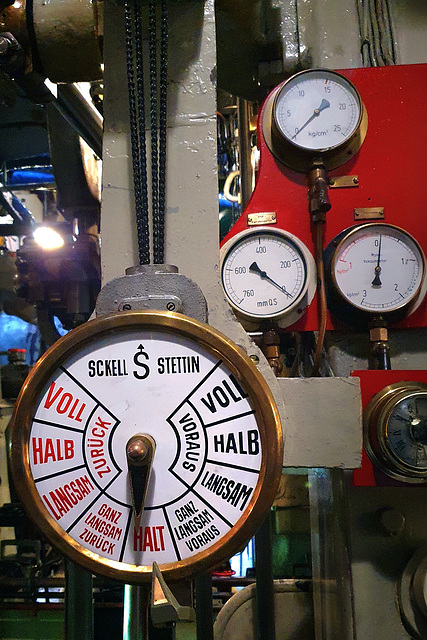 Inside The Steam Icebreaker 'Stettin'