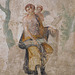 Detail of the Fresco with Punished Eros from the House of Punished Love in Pompeii at ISAW, May 2022