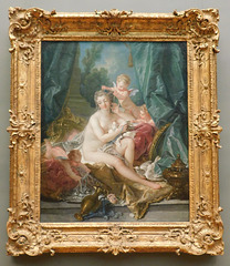 The Toilette of Venus by Boucher in the Metropolitan Museum of Art, February 2019