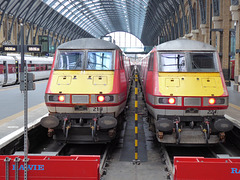 LNER DVT Duo at Kings Cross (2) - 28 July 2019