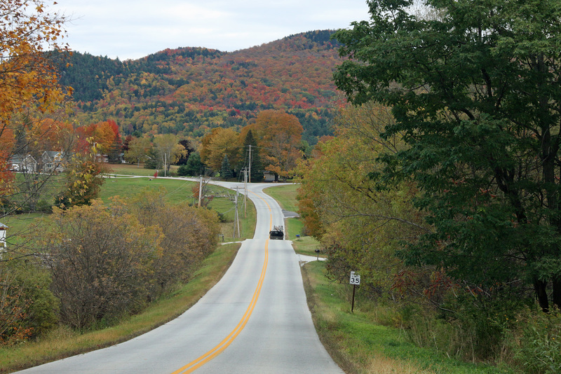 Down a country road