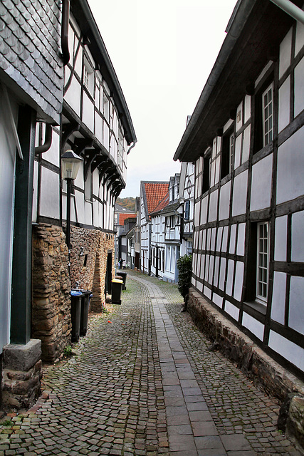 Ruhrstraße (Historische Altstadt Kettwig, Essen) / 1.11.2023