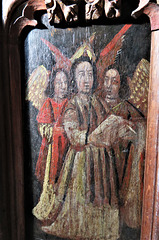 east portlemouth church, devon, c16 rood screen dado (1)