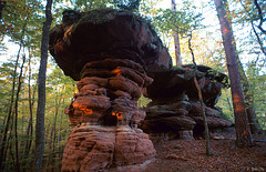 Rocher du Ramstein - Ramstein Mushroom Rock