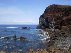 Cliffs of Porto Afonso.