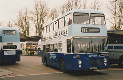 Cambus Limited 718 (TEX 405R) in Cambridge –19 Apr 1994 (219-33)
