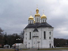 Чернигов, Екатерининская церковь XVIII ст. / Chernigov, The Church of St.Catherine (XVIII century)