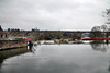 Wasserkraftwerk Hohenstein, Blick zum Ruhr-Viadukt (Witten) / 26.11.2023