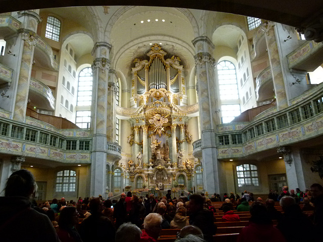 In der Frauenkirche Dresden
