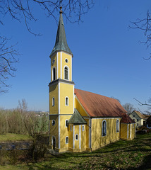 Mimbach, Wallfahrtskirche auf dem Mausberg (PiP)