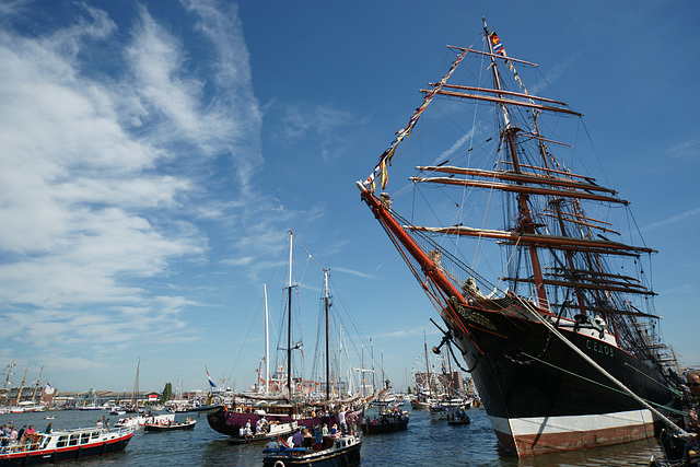 Tall Ships In Amsterdam