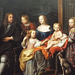 Detail of Everhard Jabach and Family by LeBrun in the Metropolitan Museum of Art, January 2023