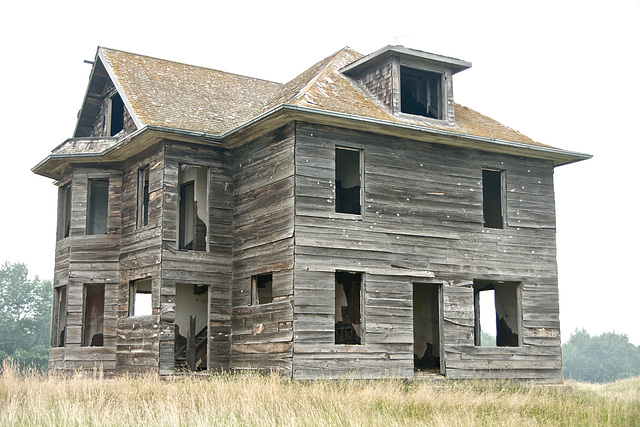 abandoned home