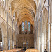 Southwark Cathedral nave - looking west - 12.12.2018