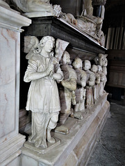 edington church wilts  c17 tomb sir edward lewis 1630