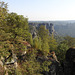 Bastei-Blick ins Elbsandsteingebirge