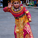 Small girl dancing Legong performance