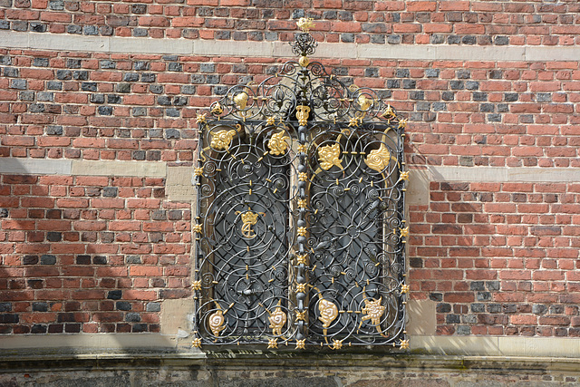 Denmark, Frederiksborg Castle Courtyard, The Window