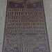 Gedenkplatte