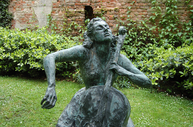 Sculpture in Gardens, Renishaw Hall, Derbyshire