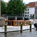 Historische Barkasse in Amsterdam