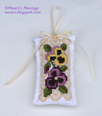 Victorian Pansies Sachet 7/16/2017