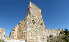 Albania, Vlorë, Entrance to the Castle of Kaninë