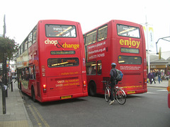 DSCN5008 Brighton and Hove 853 (Y853 GCD) and 870 (PK02 RDY) - 28 Sep 2010