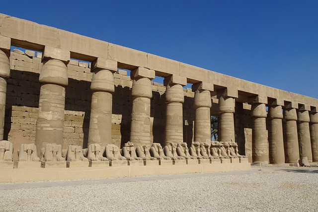 Temple Of Seti I At Karnak