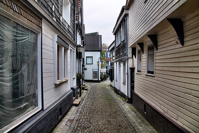 Kaiserstraße (Historische Altstadt Kettwig, Essen) / 1.11.2023