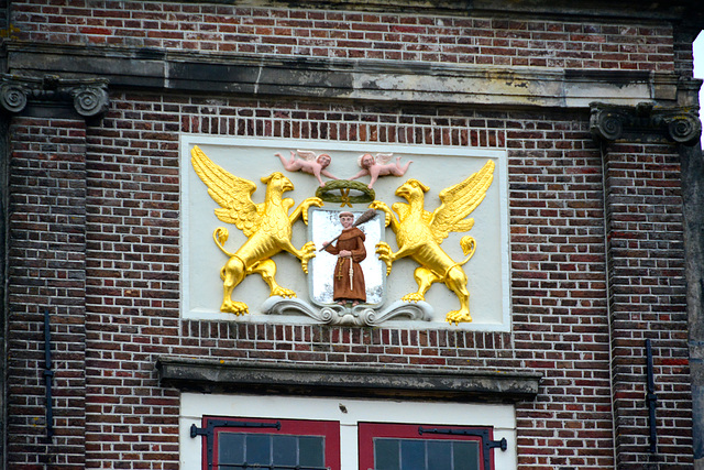 Monnickendam 2014 – Coat of arms of Monnikendam