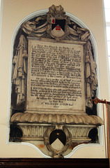 Monument to Thomas Aston, Aston Church, Cheshire