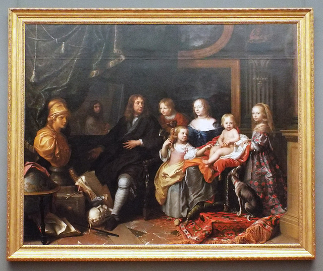 Everhard Jabach and Family by LeBrun in the Metropolitan Museum of Art, January 2023