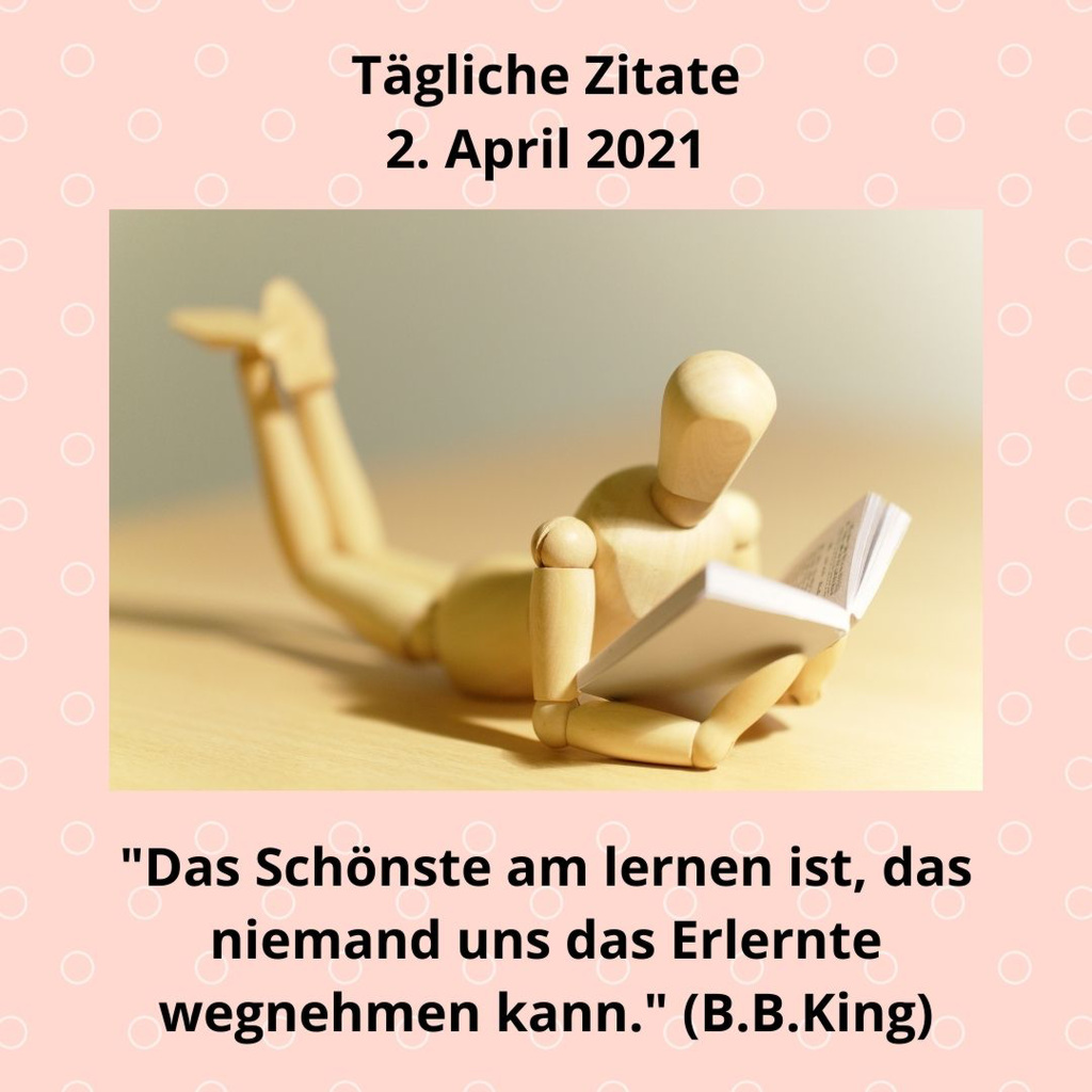 Tägliche Zitate 2. April 2021