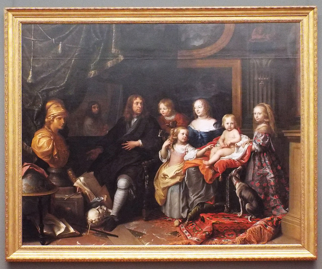 Everhard Jabach and Family by LeBrun in the Metropolitan Museum of Art, January 2023