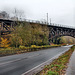 Elbschetalbahn, Stahlbögen des Ruhr-Viadukts (Witten) / 26.11.2023