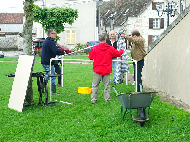 Fête des habitants - 05/06/2016 - Préparation