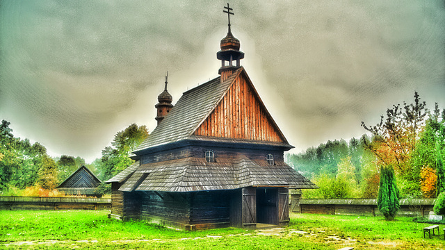 Schrotholzkirche in Chorzów(Königshütte)Polen