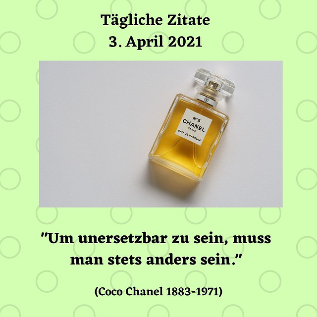 Tägliche Zitate 3. April 2021